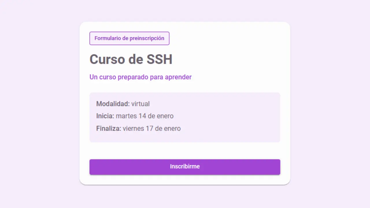 Vista 7 de Gestión de Cursos